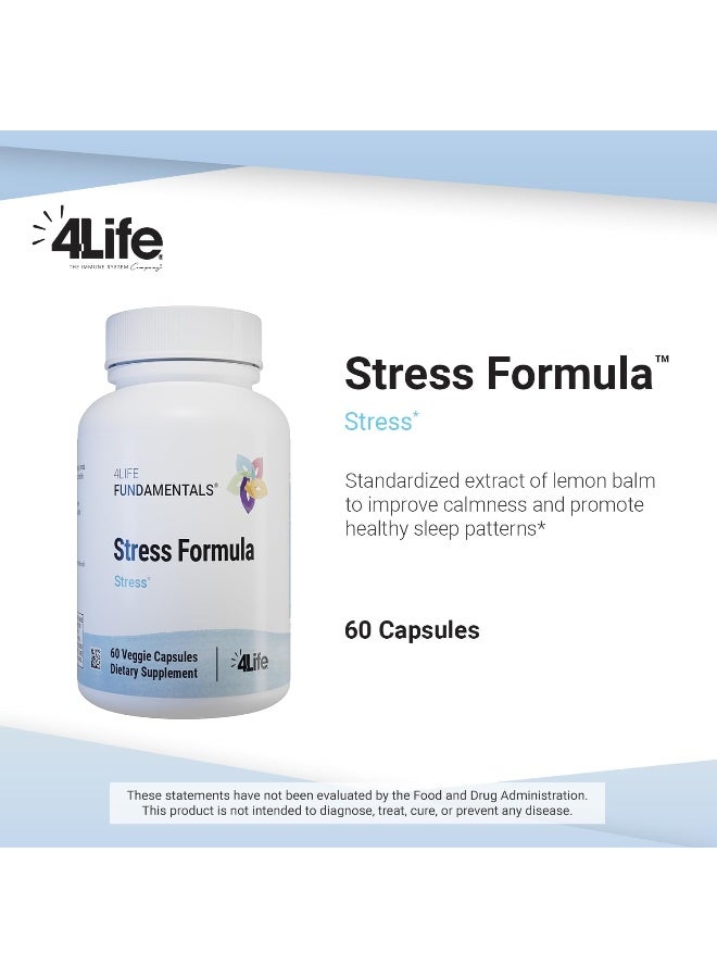 4life Stress Formula Veggie Capsules for Adults - Image 3