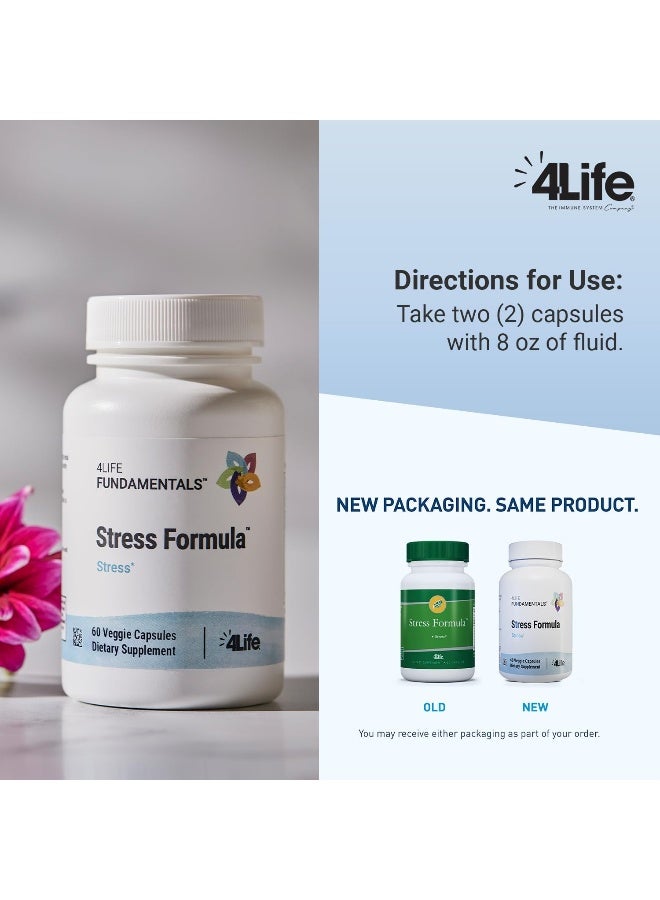 4life Stress Formula Veggie Capsules for Adults - Image 5