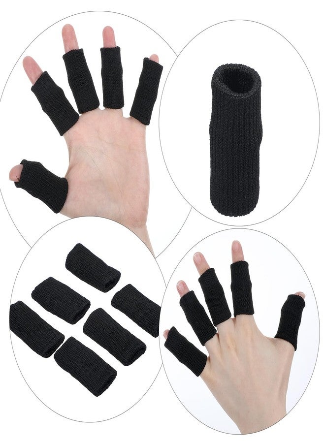 Thrymme 10 Pcs Finger Compression Sleeve, Breathable Thumb Compression Finger Sleeves for Arthritis, Basketball Fingers Sleeve for Volleyball, Gaming, Gym Training - Image 5