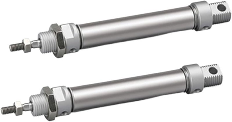 Stainless Steel Mini Cylinder MA40 Bore 40 Size MA40x25 MA40x50 MA40x75 MA40x100 MA40x125 - Image 1