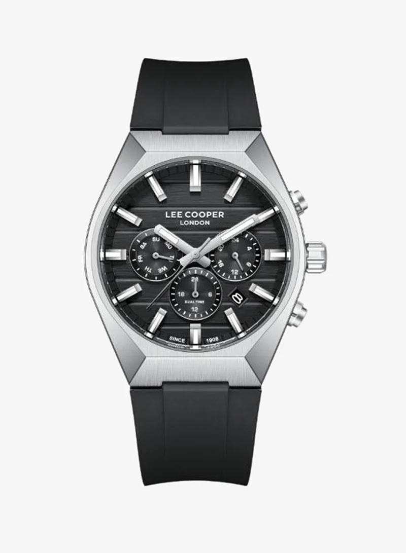 Lee Cooper Men's Silicone MULTIFUNCTION Watch LC08388.351 - 41 mm