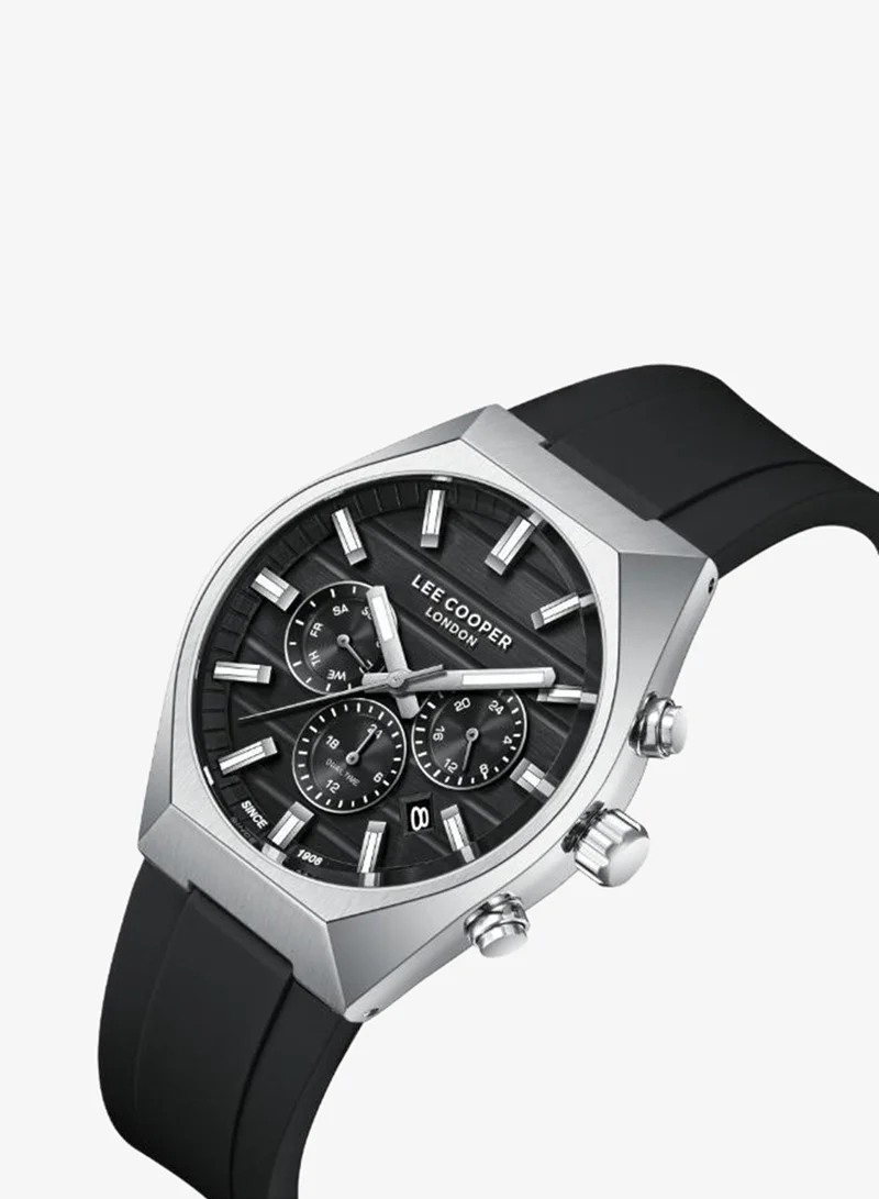 Lee Cooper Men's Silicone MULTIFUNCTION Watch LC08388.351 - 41 mm
