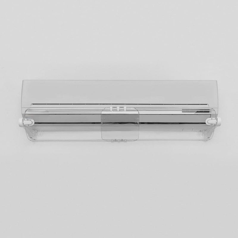 Adjustable Air Conditioner Deflector, Clear Split Air Blocker Air Blocker Blocker Air Deflector, Easy to Install for Home, Office, Bedrooms - Image 1