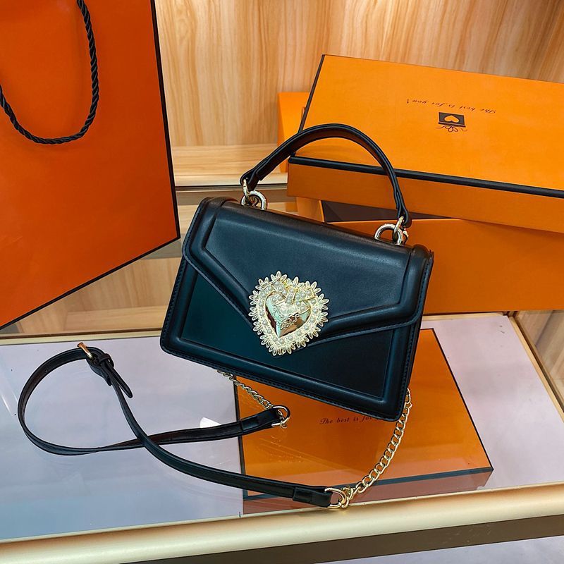 Fashion Small Bag For Women, New Trendy Small Square Bag, Versatile Chain Shoulder Crossbody Handbag - Image 1