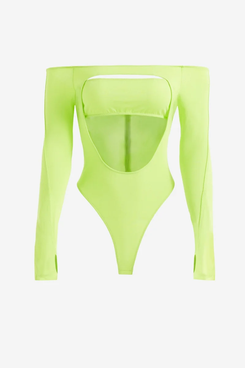 H&M Bardot Cut Out Body