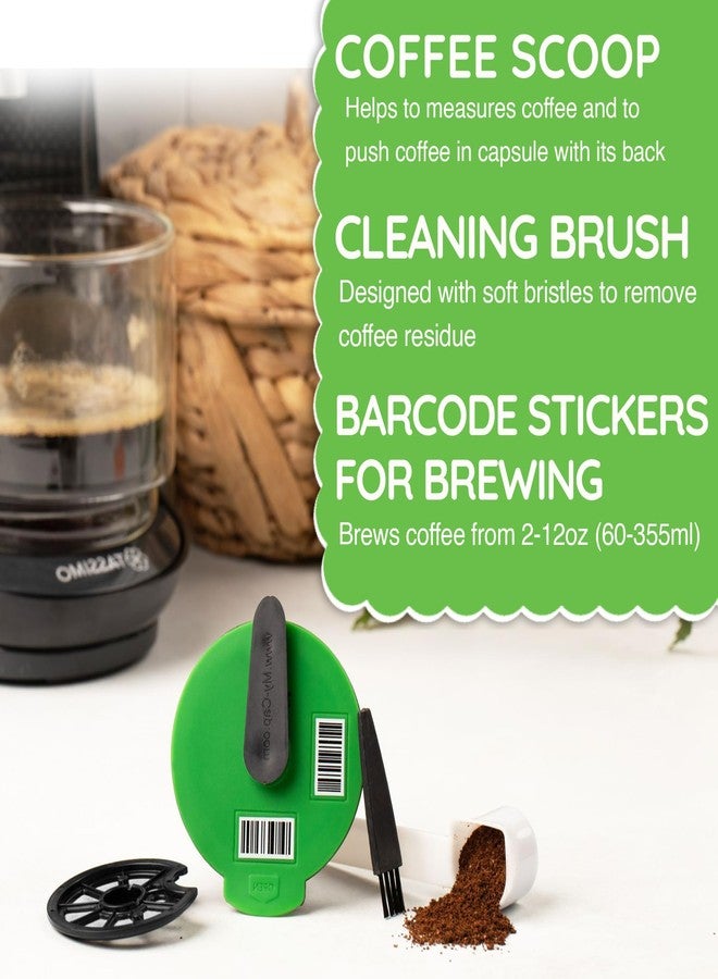My-Cap Reusable Coffee Capsule Disc with Silicone Lid - Coffee Disc & Filter Set for Bosch Tassimo Brewer - Make Your Own Coffee Pod Discs - Reuse & Refill - Image 5