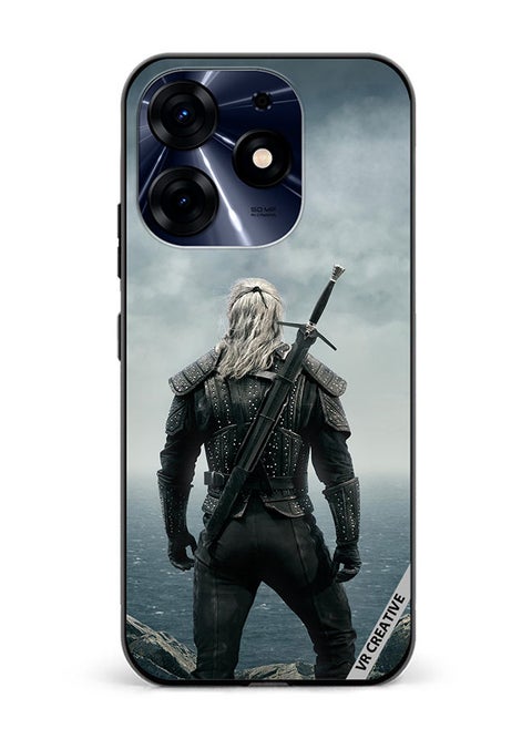 Protective Case Cover For Tecno Spark 10 Pro The Witcher Design Multicolour
