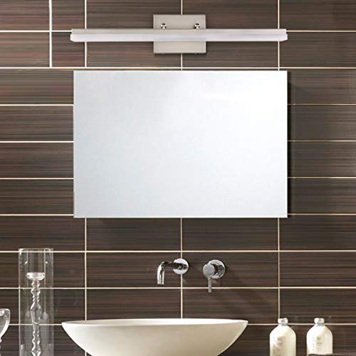 mirrea 24in Modern LED Vanity Light for Bathroom Lighting Dimmable 24w Brushed Nickel (Warm White 3000K) - Image 4