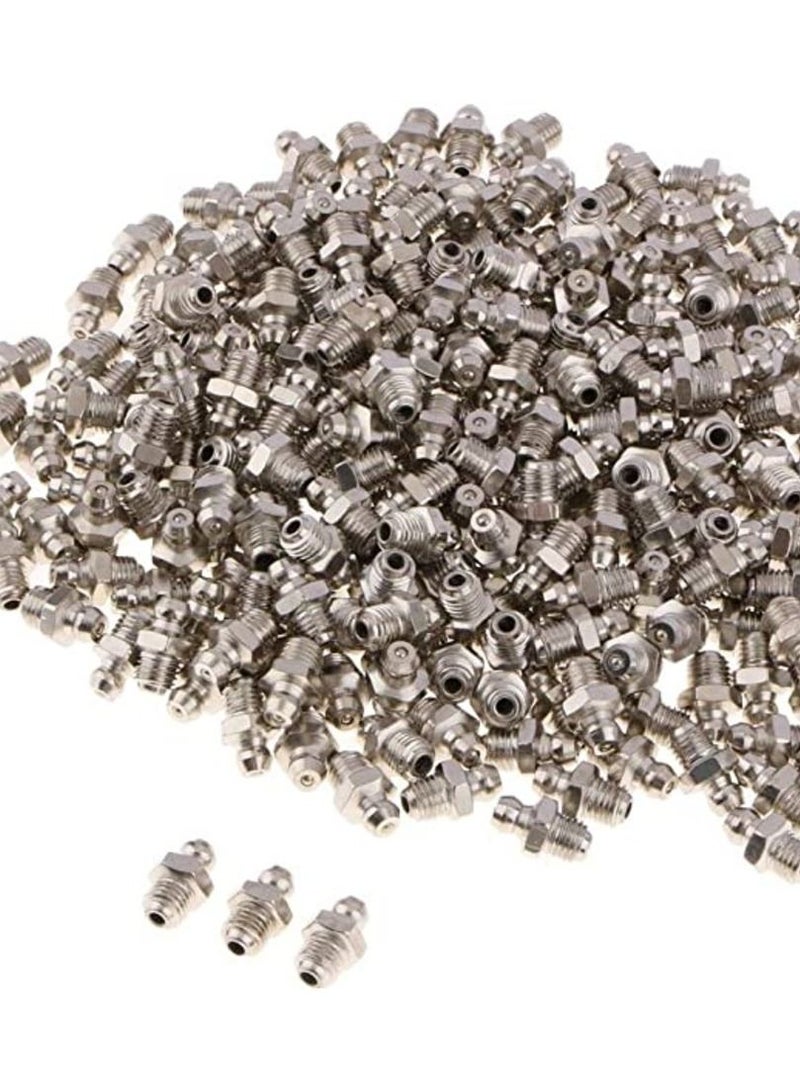 250 قطعة من حلمة الشحوم المترية المستقيمة من الحديد بزاوية 180 درجة - Image 1