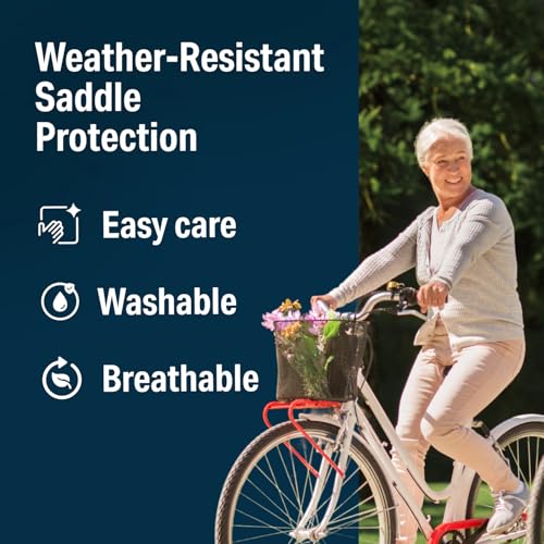 Bikeroo Comfort Bike Seat Cushion - Black Narrow Padded Gel Cover for Exercise, Mountain & Road Bikes, Universal Fit for Peloton & Stationary Bikes - Image 5