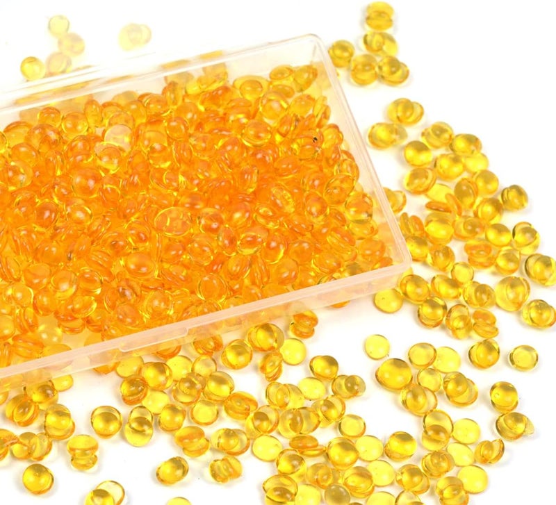 Keratin Hair Extensions Fusion Glue Tips Granules Beads Yellow 100g