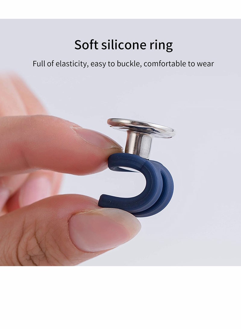 KASTWAVE Pants Extender Button, 5 Styles Waistband Extender Buttons for Men and Women, No Sew Instant Extend Buttons for Extender Jeans Pants Collar, Regular Pants... - Image 3