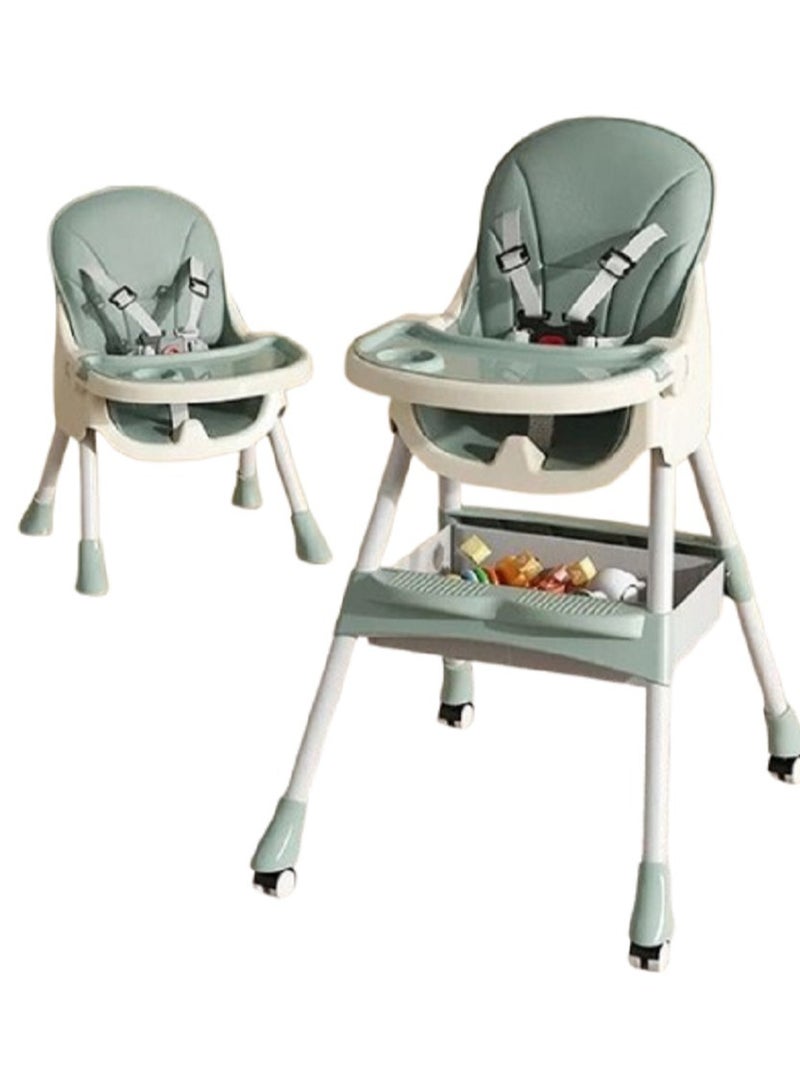 فول جوي كرسي طعام قابل للطي قابل للتعديل متعدد الوظائف مزود بألعاب معلقة  -متعدد الألوان - Image 1