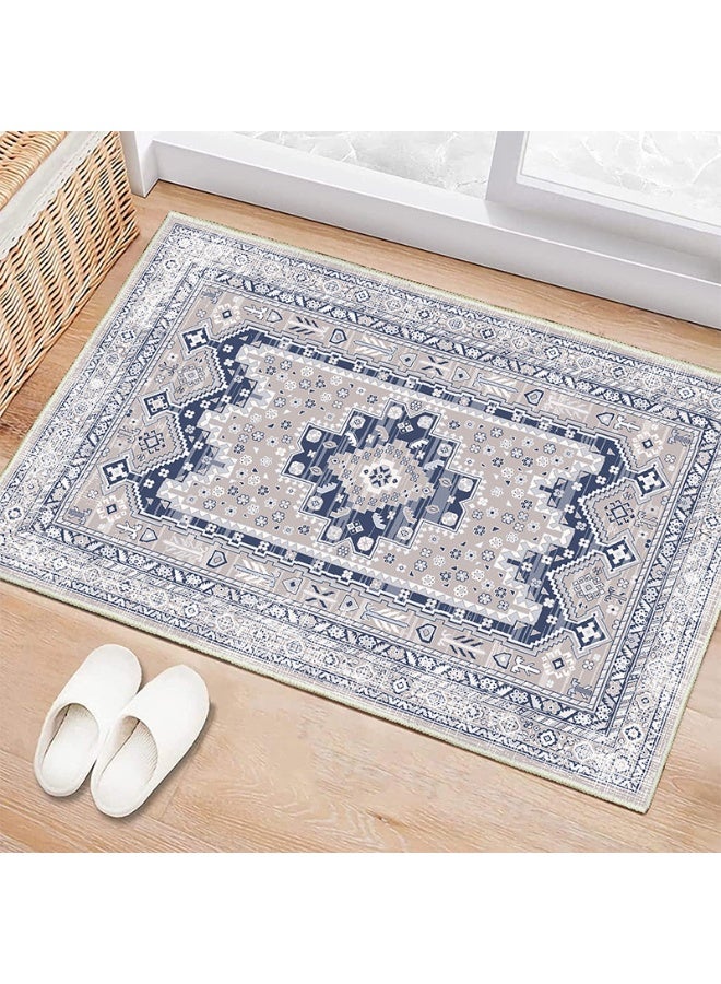Anna Durable Non-Slip Crystal Velvet Area Rug for Home - Image 1