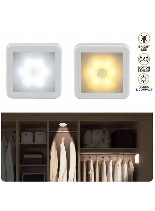 Smart Motion Sensor LED Wall Light Warm White Automatic On Off Dimmable - Image 3
