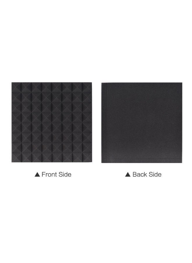Sound Proof Foam Panels for Wall with Self Adhesive, 12" X 12" X 2" Acoustic Foam Panels High Density 6 Pack Soundproof Wall Panels Fast Expand Soundproof for Home Office Studio - Image 2