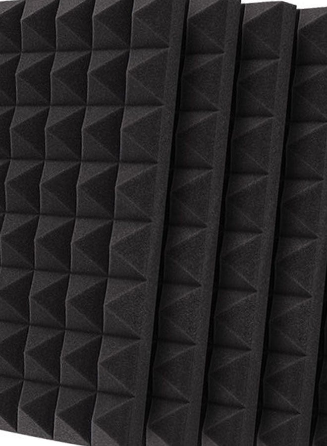 Sound Proof Foam Panels for Wall with Self Adhesive, 12" X 12" X 2" Acoustic Foam Panels High Density 6 Pack Soundproof Wall Panels Fast Expand Soundproof for Home Office Studio - Image 4