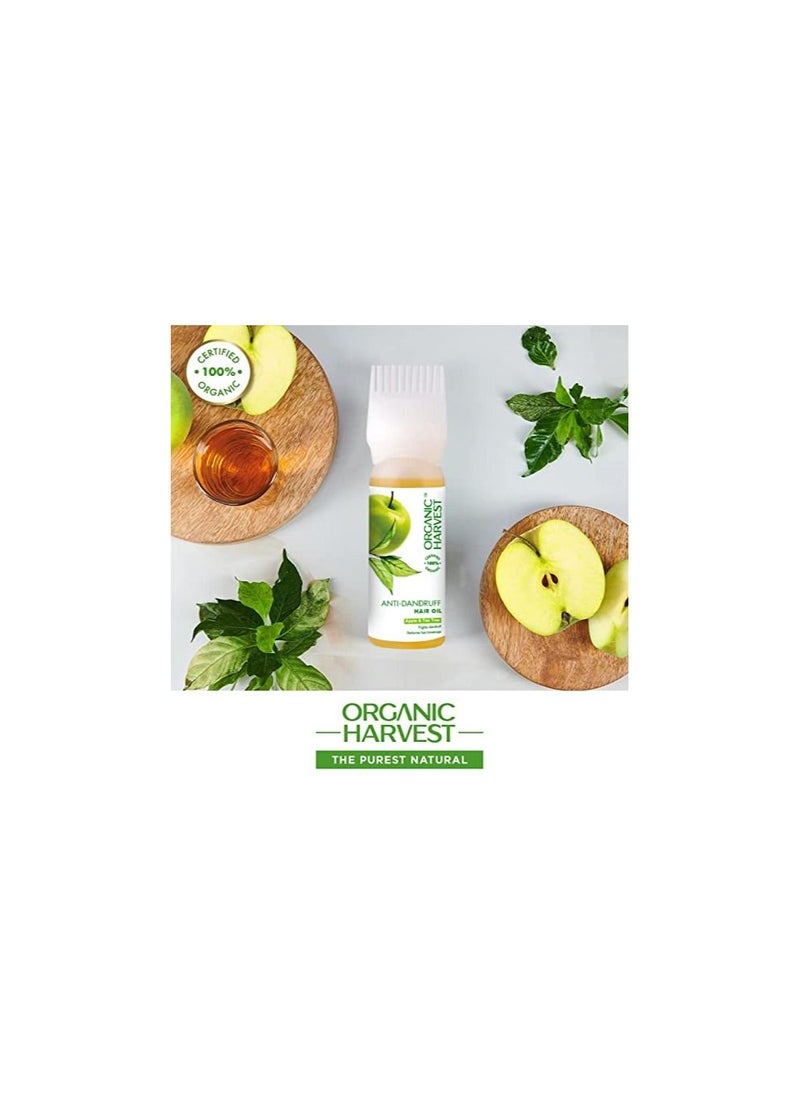 Organic Harvest Anti Dandruff Hair Oil  Infused with Organic Tea Tree and Eucalyptus Oil  Enriched with Combination of 10 Organic Natural Oils  Paraben and Sulphate Free 150ml - pzsku/ZB7C5EB47DA672D31AE21Z/45/_/1684416164/6b8b2900-a913-420a-bc92-ad412c4353ce