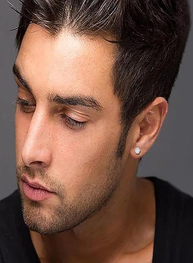 DEVIN Stainless Steel Crystal Stud Earrings, Fashion Jewellery for Men and Women, Anniversary Gift - Image 2