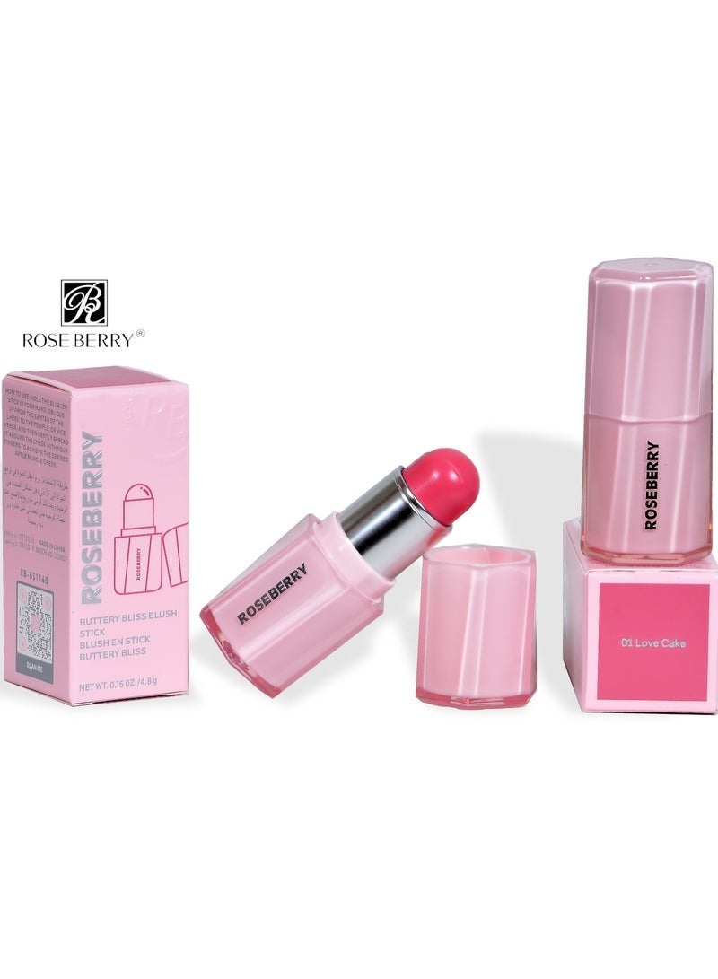 Buttery Bliss Blush Stick – 01 Love cake