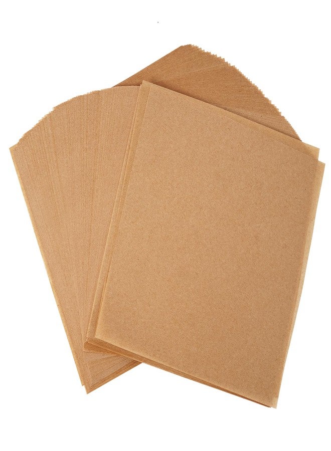 Putmhim 200Pcs 6 x 6 In Hamburger Patty Paper, Unbleached Parchment Paper Squares, Non-Stick Wax Paper Sheets for Separate Burgers, Butter, Cookies, Storing Foods, Freezing - Image 1