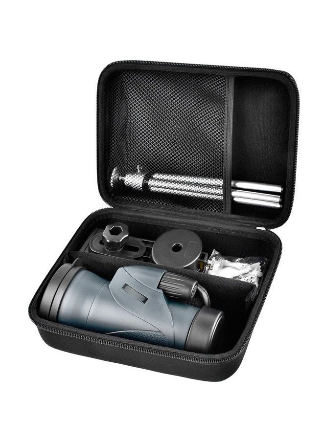 Comecase Monocular Telescope Case Compatible with Gosky 12x55/ Pankoo 12X50, 40X60, 16X52/ Titan 12x55/ Viajero 12x50/ Wingspan Optics High Definition Monocular Telescope and Quick Smartphone Holder & Tripod  - Image 1
