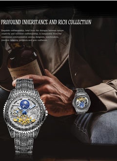 FORSINING Watches for Men Watch Stainless Steel Luxury Luminous Water Resistant Automatic Mechanical Wristwatch  - Image 3