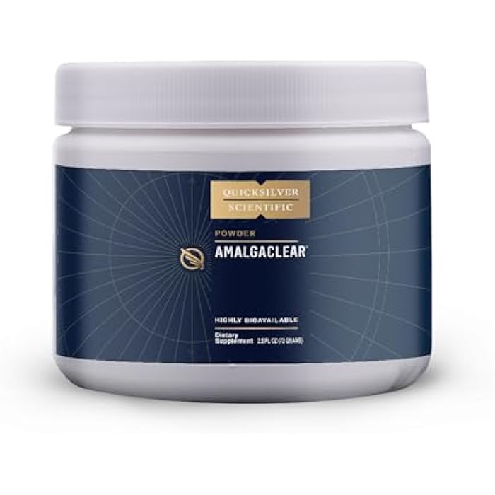 Quicksilver Scientific AmalgaClear - Detox Support with Modified Citrus Pectin & Silica Extract (73g) - Image 1