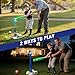 QDRAGON LED Tball Set for Toddlers 35 Light up Tee Ball Set Glow in The Dark T Ball Set for Kids 58 Kids Outdoor Playset Baseball Toys Gifts for Boys Girls - Image 4