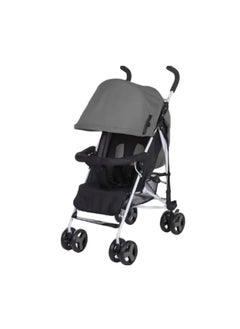 Bumble & Bird Bumble & Bird Lightweight Baby Travel Stroller, Compact Foldable Stroller with Reclining Seat, 5-Point Harness, and Storage Basket – Grey  - Image 1
