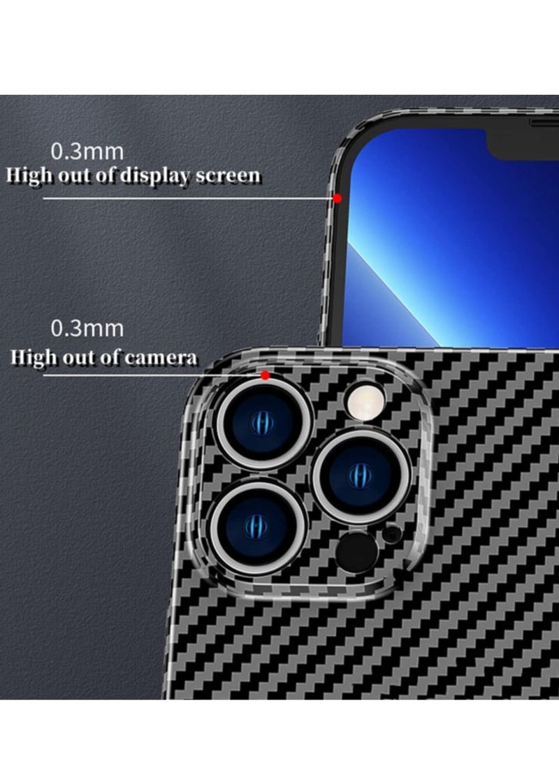 ELTRAZONE Personality Handsome Light Thin Carbon Fiber Pattern PC Phone case Compatible with iPhone 11 Pro max Unique Comfortable Cool Shockproof Back Cover - Image 3