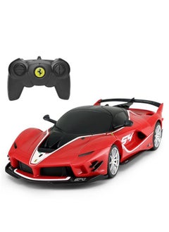 RASTAR RASTAR Ferrari Toy Car 1/24 Ferrari FXX K EVO Remote Control Car for Kid Boys Adults - RED  - Image 1