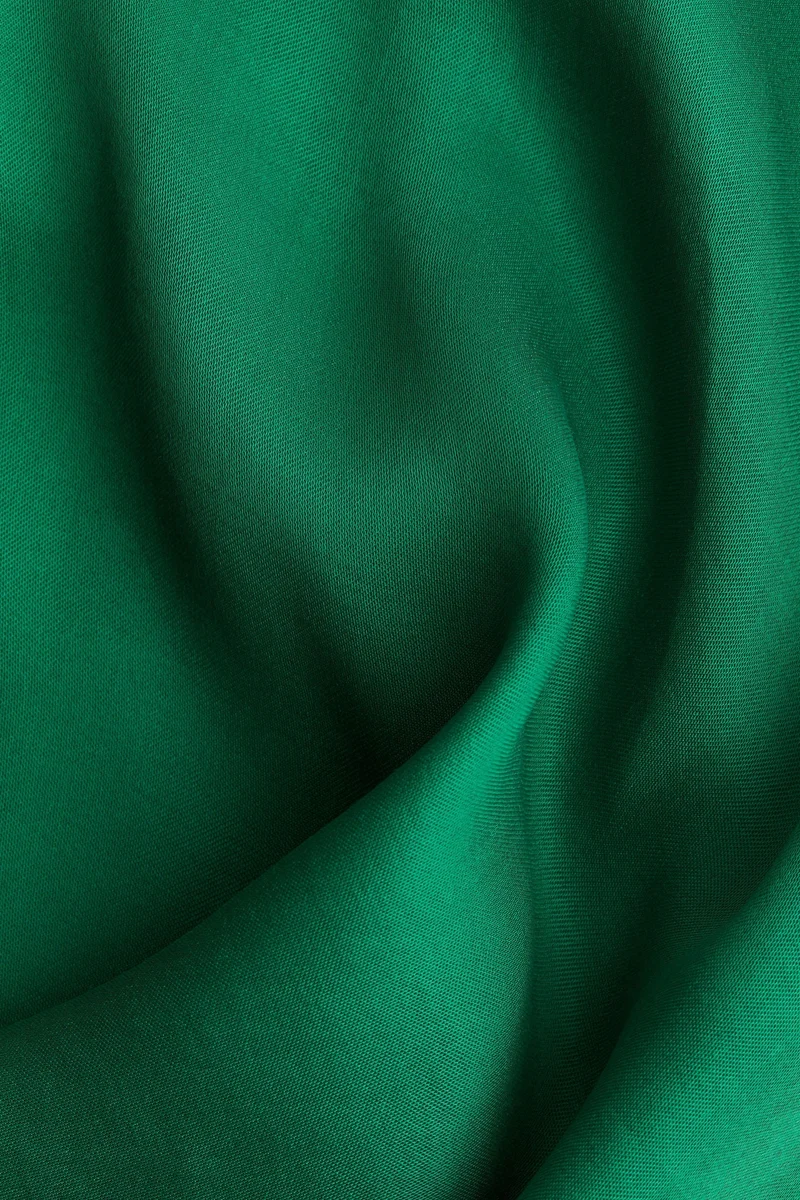 اتش اند ام فستان ساتان واسع