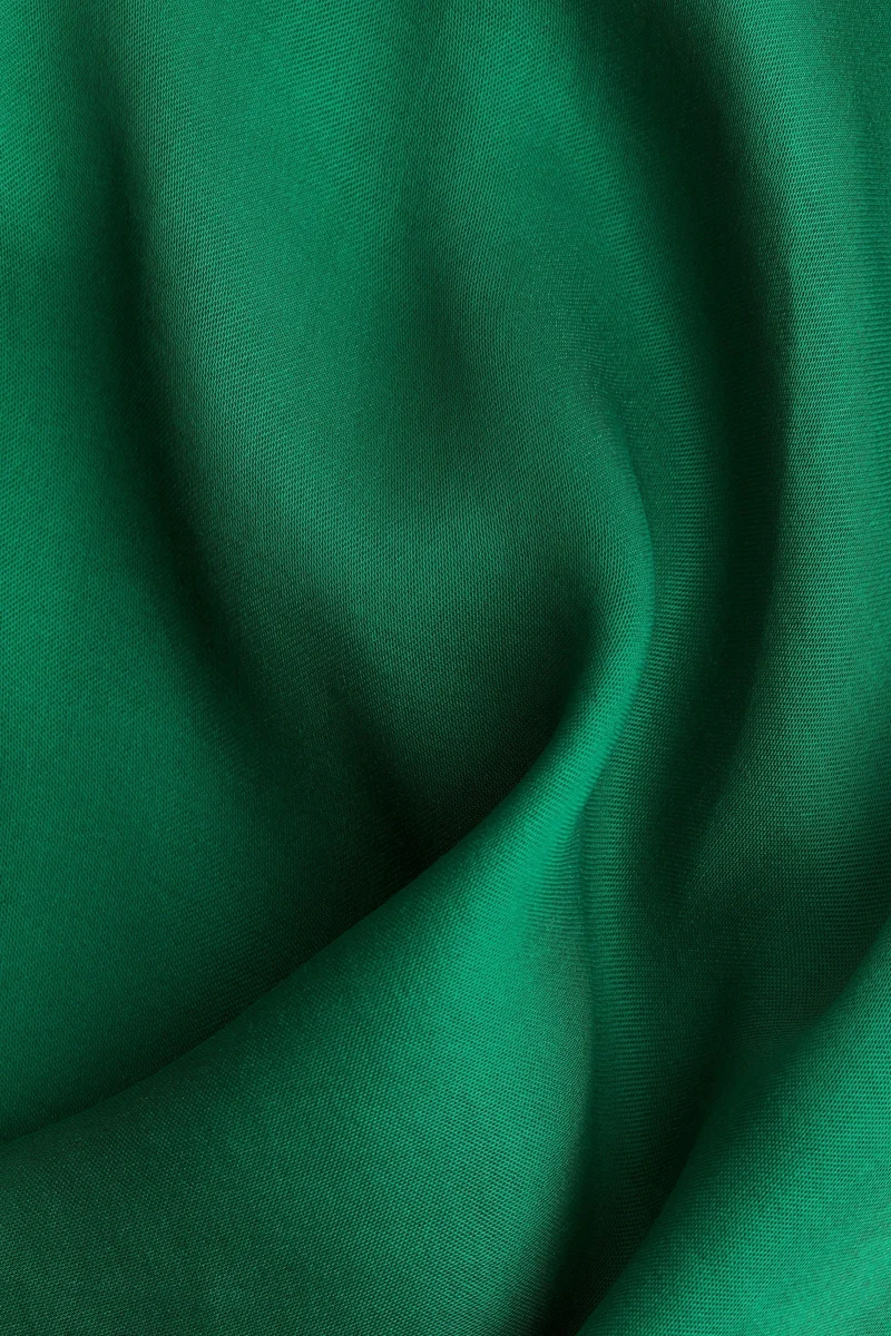 H&M Flared satin dress