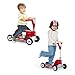 Radio Flyer Scoot 2 Scooter Red for Kids Ages 14 Ride On Toy or 4Wheel Kids Scooter Durable Wheels and Frame Converts Easily with Flip Deck Toddler Ride On Toys - Image 4