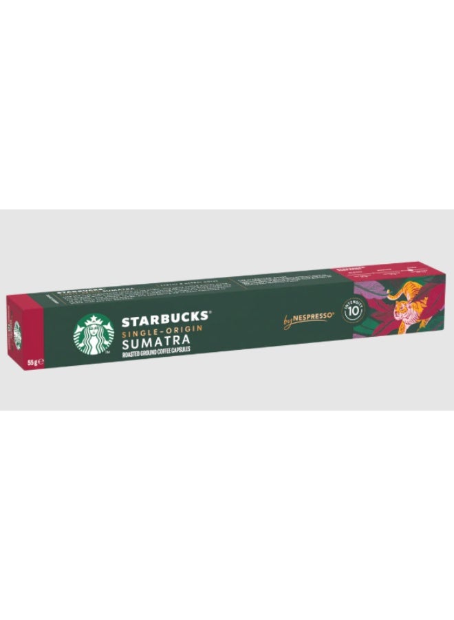 Starbucks Starbucks  Sumatra Nespresso-Compatible Coffee Capsules 10 pcs - Image 1