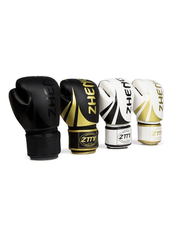 إسكدنيا 1-Pair MMA Boxing Training Gloves,Boxing Gloves ,Vegan Leather Gloves for Training Sparring with Waterproof Lining,Breathable Mesh,Hand Protection - Image 3