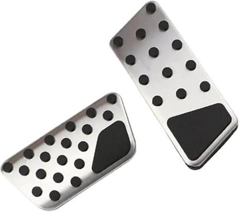 Vuzmode Stainless Steel Car Pedal Pads for Jeep Wrangler JK - Image 1