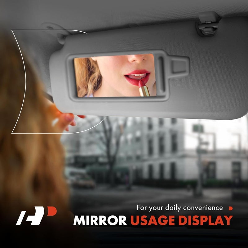 A-Premium Right Passenger Side Sun Visor for Toyota Highlander - Image 3