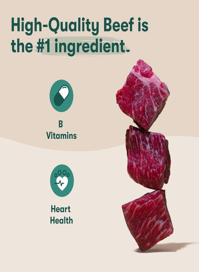 Jinx Beef Bites, Soft Jerky Dog Treats, Bite-Sized Snack, Low-Calorie and Packed with Flavor, Slow-Smoked Real Beef & Liver, No Fillers, 5oz, 6 Pack - Image 3