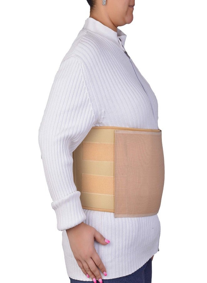 Orthtex Abdominal Belt After Delivery for Tummy Reduction[ Cream, 3XL ](120-130 CM) - Image 1