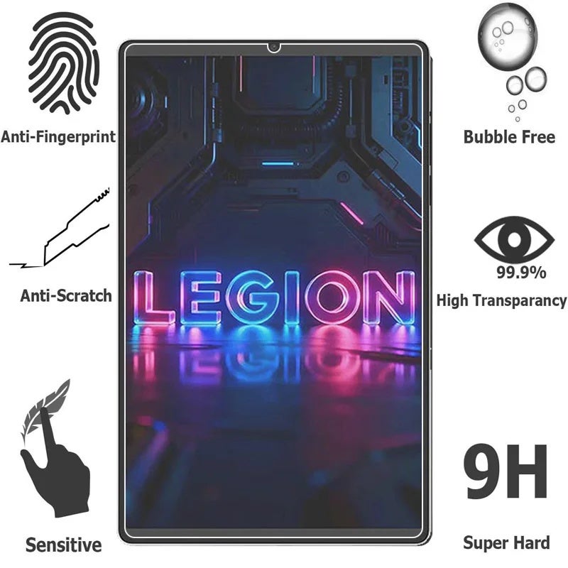 واقي شاشة زجاج مقسى من قطعتين لجهاز Lenovo Legion Y700 Gen 5 2026 - Image 2