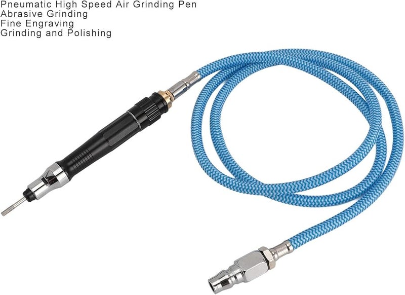 Pneumatic Pencil Die Grinder 70000RPM with 2.38mm and 3mm Collets for Metal Glass Stone Polishing - Image 4