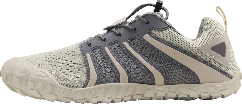 Oranginer Men's Trail Running Shoes Comfortable Wide Toe Box Shoes for Men Beige Size 6.5 - Image 2