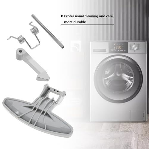 LT Easiyl Set of Washing Machine Accessories Door Hook Door Handle with Bolt and Spring Compatible with LG Drum Washer Door Handle Buckle Kit - Image 2