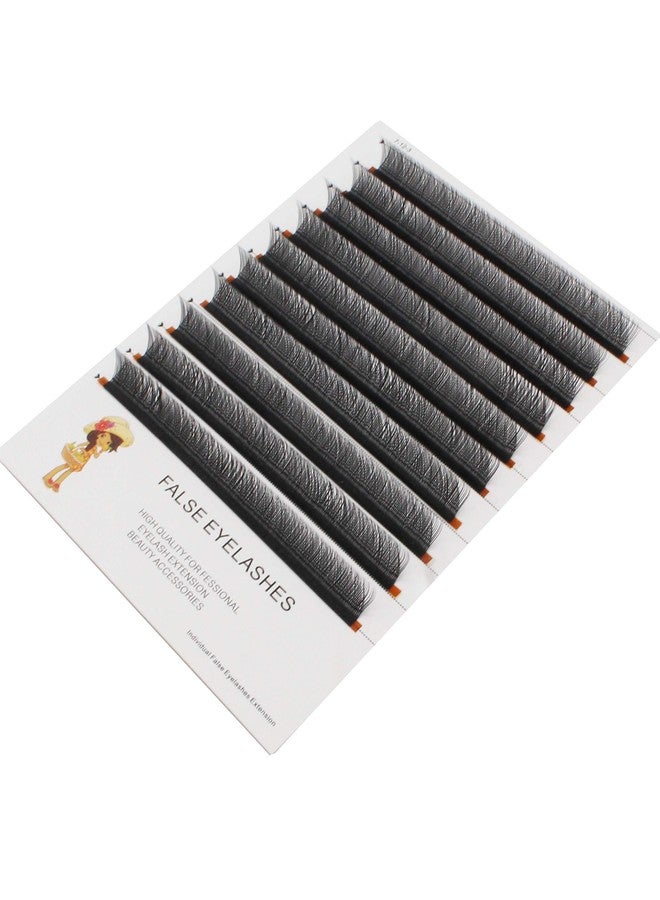 Vayator Large Tray D Curl YY Volume Fans Premium Natural Synthetic Mink Individual Eyelash Extension Makeup Maquiagem (14mm) - Image 3
