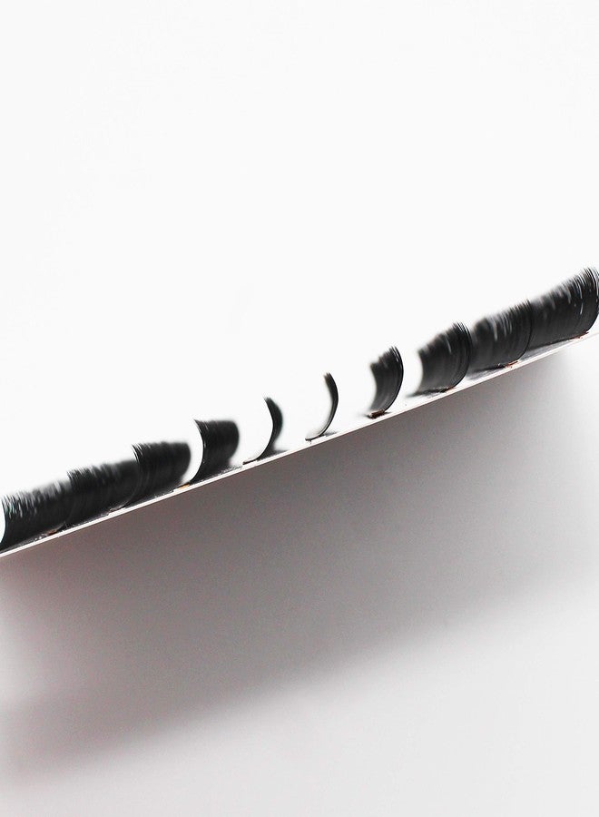 Vayator Large Tray D Curl YY Volume Fans Premium Natural Synthetic Mink Individual Eyelash Extension Makeup Maquiagem (14mm) - Image 4