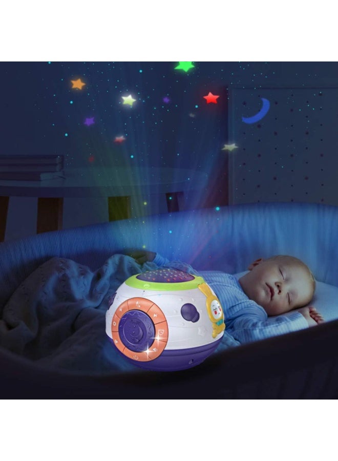 Gonice Baby Toy Gifts for Newborn, Toddlers Night Light Star Projector, Baby Sleep Soother Sound Machine, Talking Baby Toys - Image 2