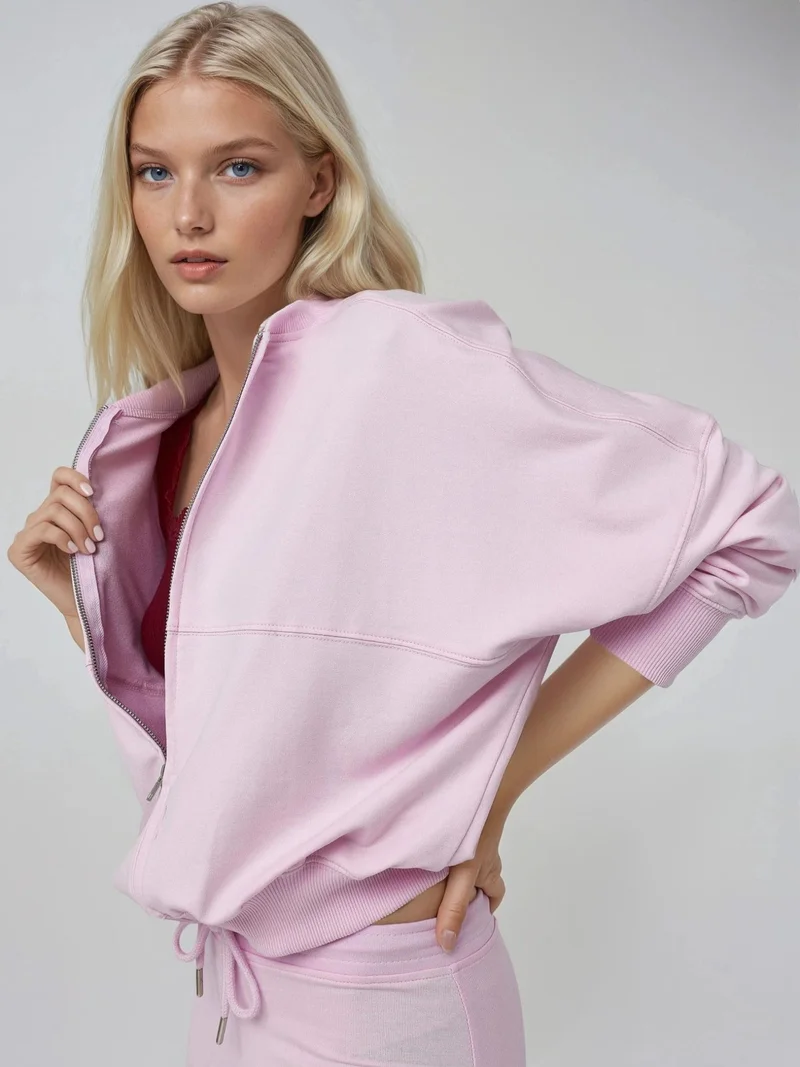 Busem BUSEM Relaxed Fit Full-Zip Sweatshirt