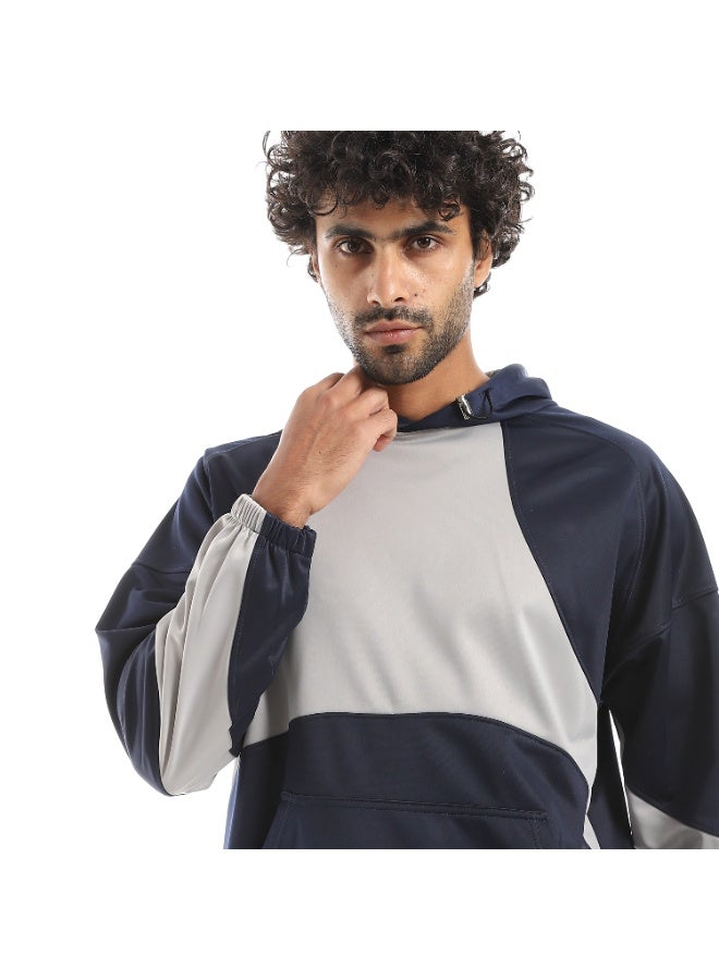 Caesar Men's oversized plain tracksuit - Image 5